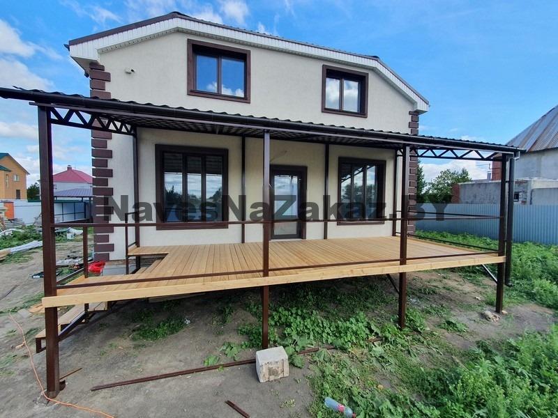 Терраса к дому 3 на 8 в Витебске и области Терраса к дому 3 на 8