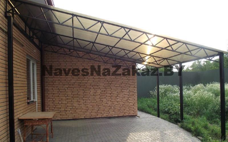 Терраса из поликарбоната 5 на 8 в Витебске и области Терраса из поликарбоната 5 на 8