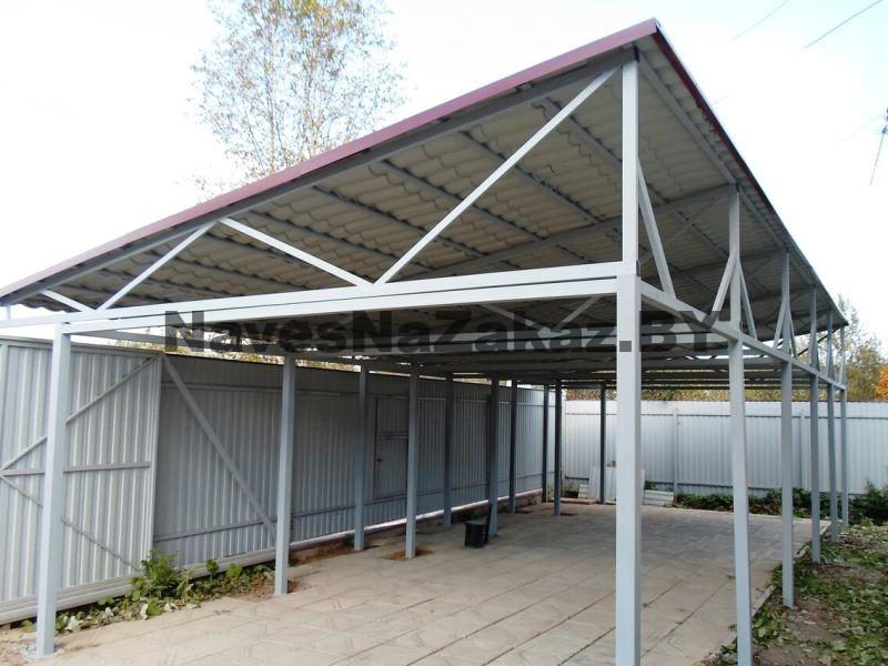 Односкатный автонавес 4 на 6 в Витебске и области Односкатный автонавес 4 на 6